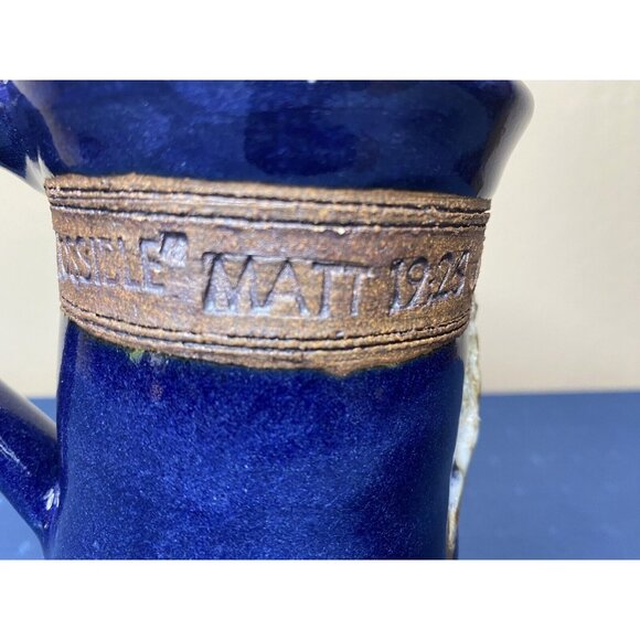Stoneware Pottery Coffee Mug Matthew 19:26 With God All Things Are Possible - Picture 5 of 8